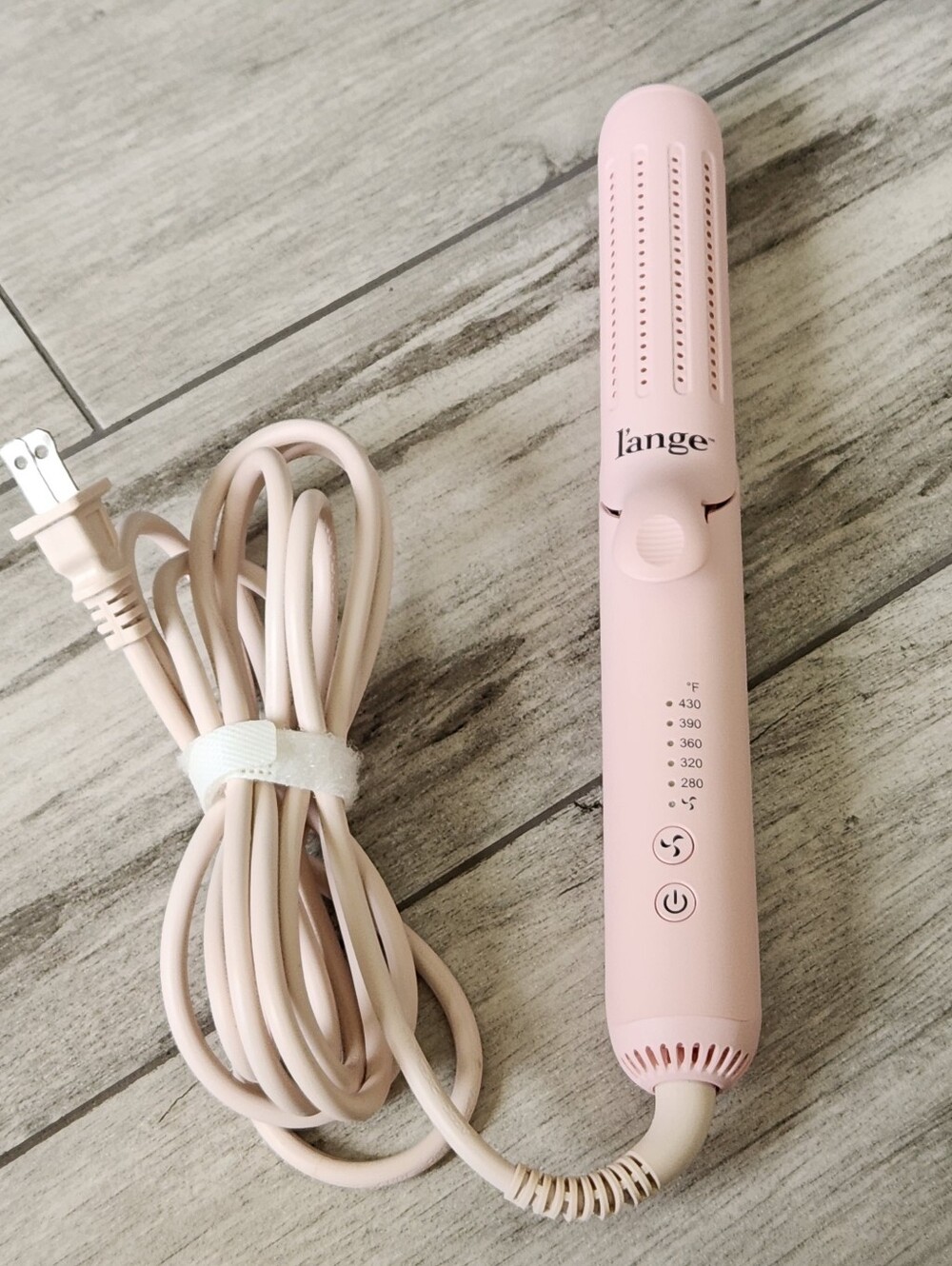 Lange duo hair straightener and curler. Swivel cord.